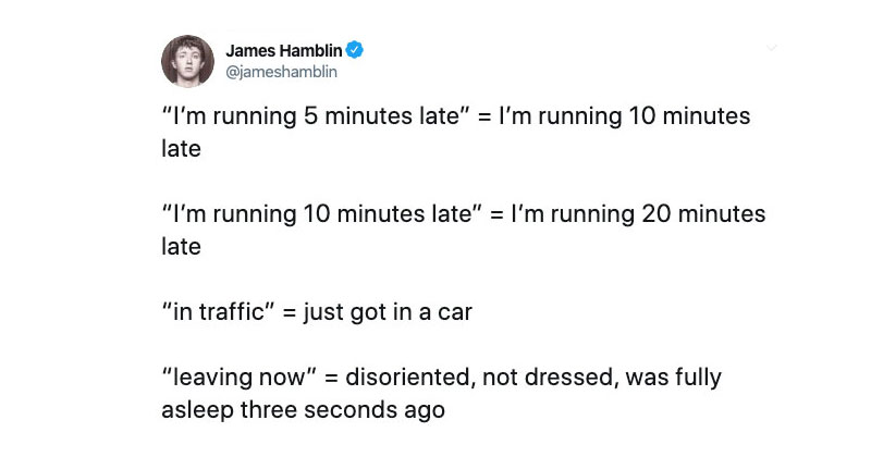 guide to lateness hamblin The Shirk Report – Volume 586