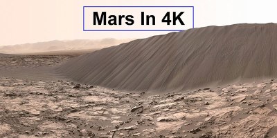 Jaw Dropping Footage from Mars Rovers Rendered in Stunning 4K