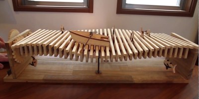 This Wooden Kinetic Wave Sculpture is Soothing to Watch