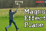 This ‘Magnus Effect’ RC Plane Looks Like a Push Reel Mower and It Flies