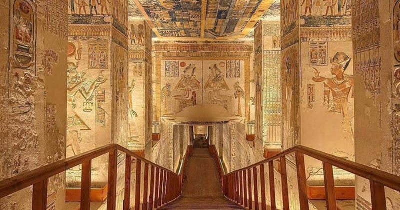 You Know those Virtual House Tours? Here’s One for the Tomb of Ramesses VI in the Valley of Kings