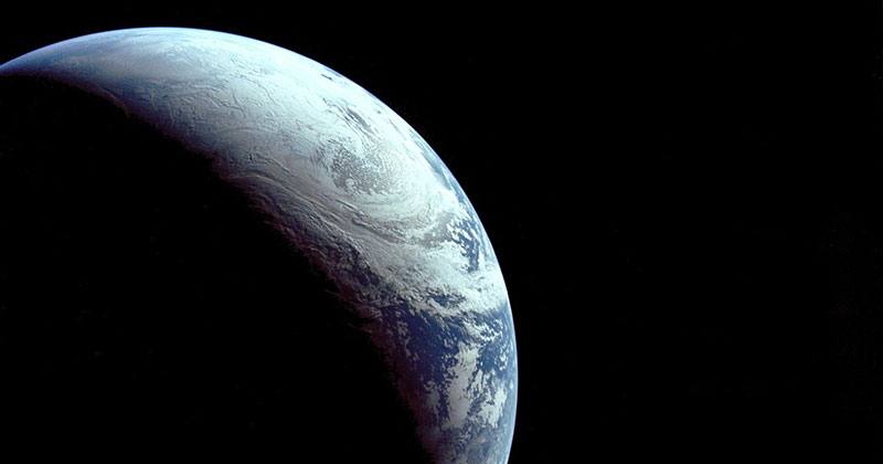 Just a Beautiful Photo of Earth Taken in 1967 from 18,000 km Away «TwistedSifter
