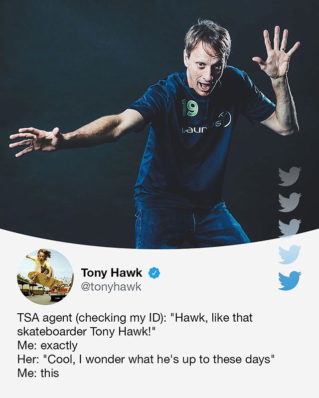tony hawks stories of his random encounters are delightful 6 Tony Hawks Twitter Stories of His Random Encounters are Delightful