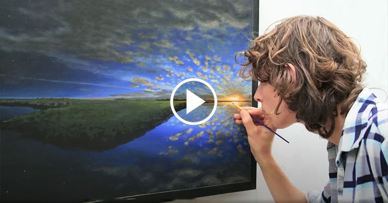 This is the Most Ambitious Stop Motion/Timelapse Painting I’ve Seen. Nearly 3 Years in the Making