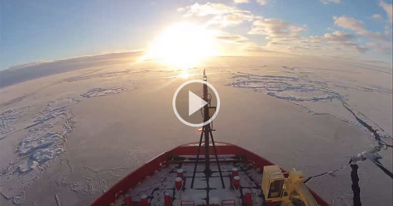 This 5 Minute Timelapse Shows a 2-Month Journey on an Icebreaker in Antarctica
