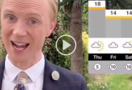 BBC Weatherman Working from Home, Plays Himself Off-Air with Epic Drum Solo