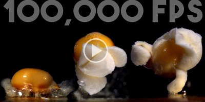 Everything Looks Cooler in Slow Motion, Like Popcorn Popping at 100,000 FPS