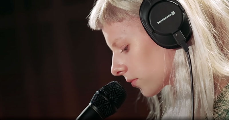 Norwegian Singer-Songwriter AURORA Delivers Stunning Cover of ‘Teardrop’ by Massive Attack