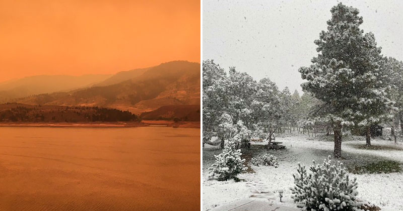Colorado Just Went from a 100°F Heatwave to a 12″ Snowstorm in 48 Hours
