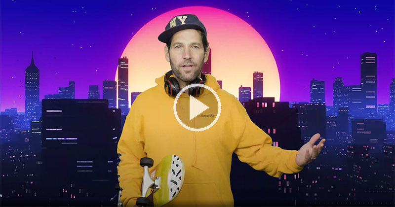 Certified Young Person Paul Rudd Wants You To Wear A Mask