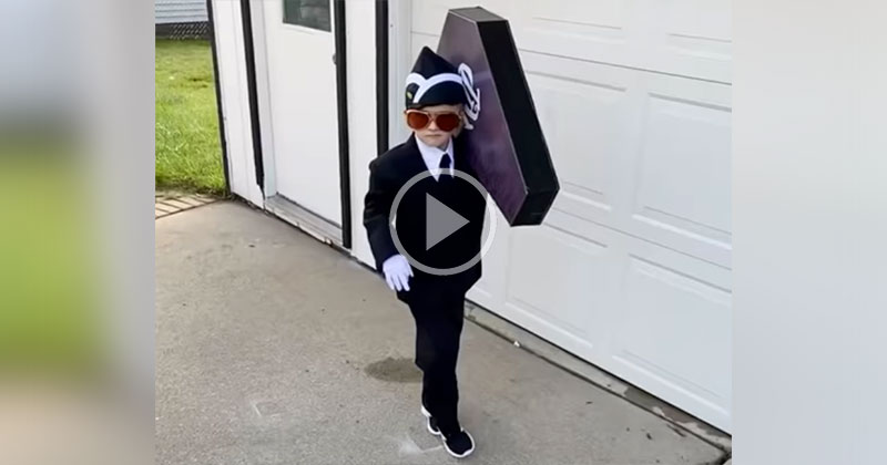 This Kid's Halloween Costume is Definitely Going to Be Hilarious to Some and Offensive to Others
