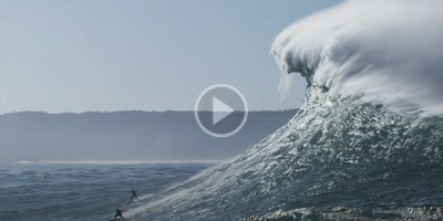 Hurricane Epsilon Produced a "Century Swell" at Nazaré and the Surf Clips are Insane