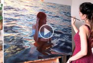 It Took Lena Danya 2 Years to Finish This Oil Painting and She Made a Timelapse of the Entire Process
