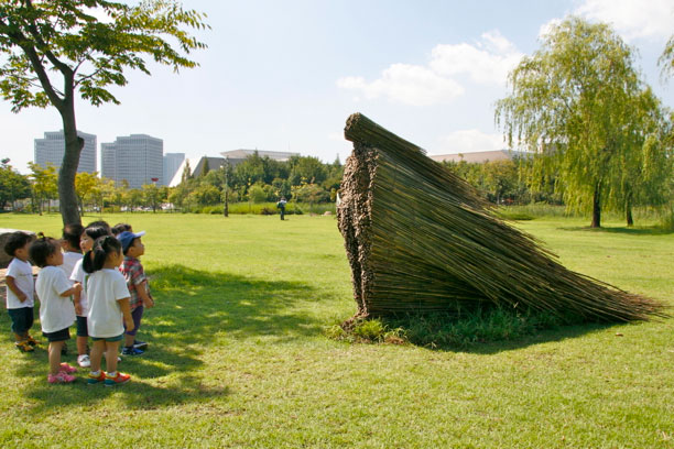 olga ziemska bamboo willow branch art 11 Stillness in Motion by Olga Ziemska