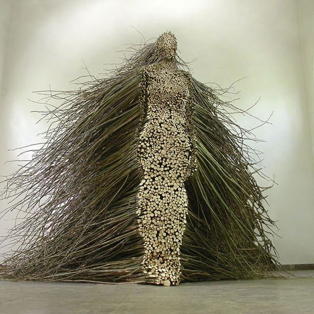 olga ziemska bamboo willow branch art 4 Stillness in Motion by Olga Ziemska