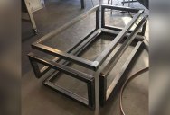 Infinity Coffee Table in the Making by Logan Wilson