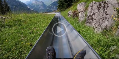 When Travel Resumes Let's All Go for a Ride on this Mountain Coaster in Switzerland