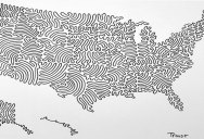 A Map of the USA Drawn with Just 3 Lines
