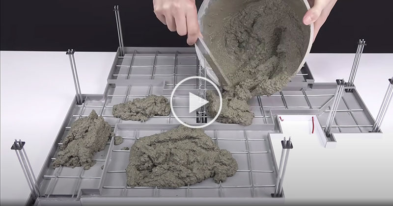 Architect Builds Miniature Replica of House from Parasite with Cement and Electricity