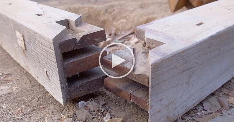 Discovering Traditional Japanese Wood Joineries While Taking Apart a 100 Year Old House