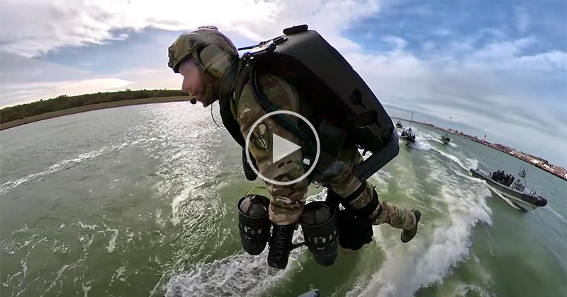 Is the Video of 'Marines Perform Boarding Exercises with Jetpacks' Real?