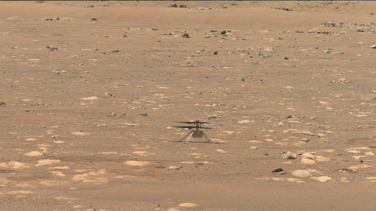 nasa mars helicopter 2 Humans Just Flew the First Ever Aircraft on Another Planet