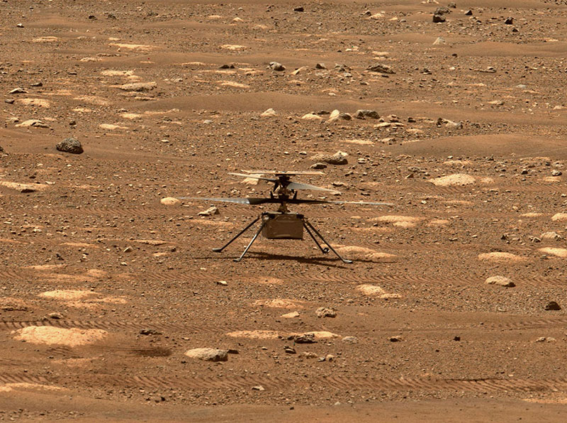 nasa mars helicopter 5 Humans Just Flew the First Ever Aircraft on Another Planet