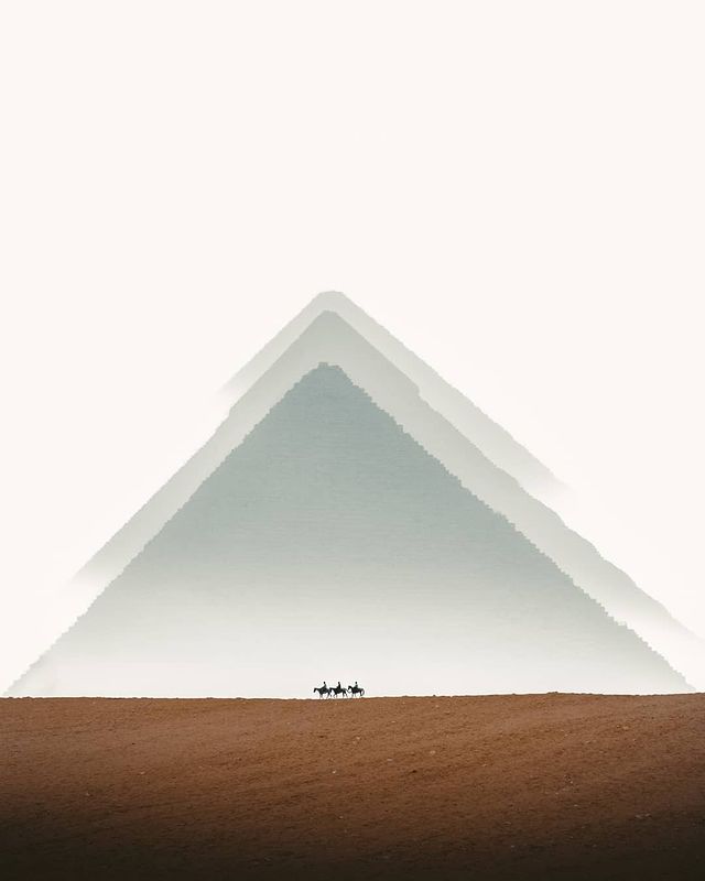  This Egyptian Photographers Series on the Giza Pyramids is Absolutely Breathtaking