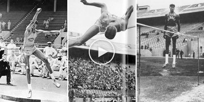 This Compilation of Wilt Chamberlain's Athleticism Outside of Basketball is Incredible