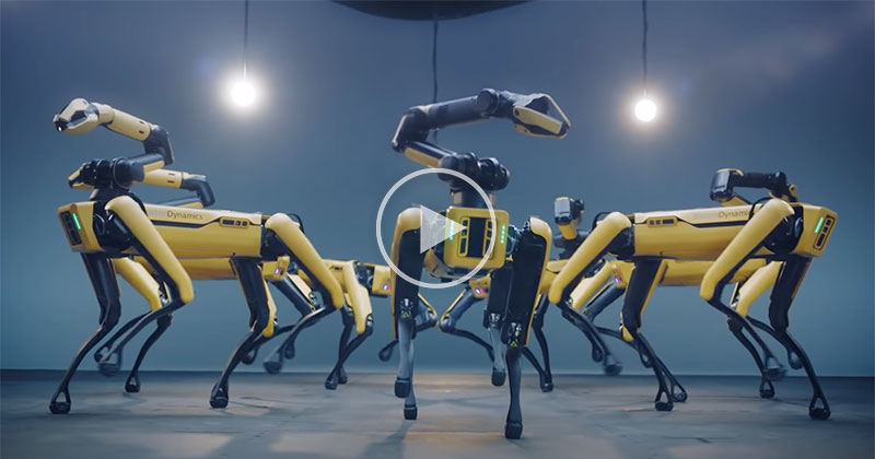 It's 2021, So Here are Some Robots Doing a Coordinated Dance Routine to BTS