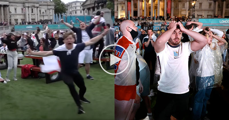 How Fans Across England Reacted to the Euro 2020 Final