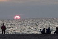 If Conditions are Right You Can See Chicago’s Skyline from the Indiana Dunes 50 Miles Away