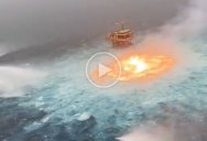 Ruptured Pipeline in Gulf of Mexico Sets Ocean on Fire for 5 Hours