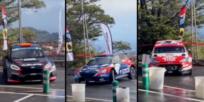 All the Ways Rally Car Drivers Handle This Extremely Tight Turn
