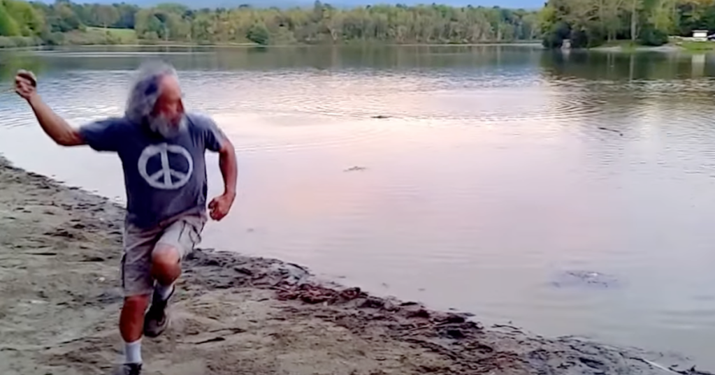 In 2013, Kurt Steiner Set the Stone Skipping World Record with an Amazing 88 Skips
