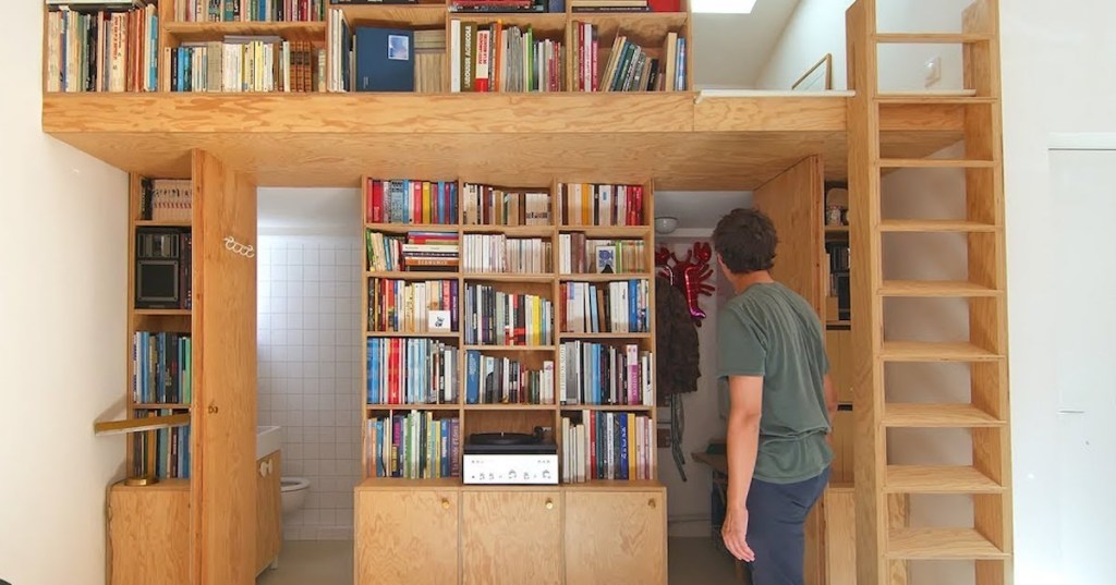 This Architect's 344 sq ft Apartment in Paris is Remarkable