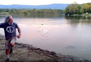In 2013, Kurt Steiner Set the Stone Skipping World Record with an Amazing 88 Skips