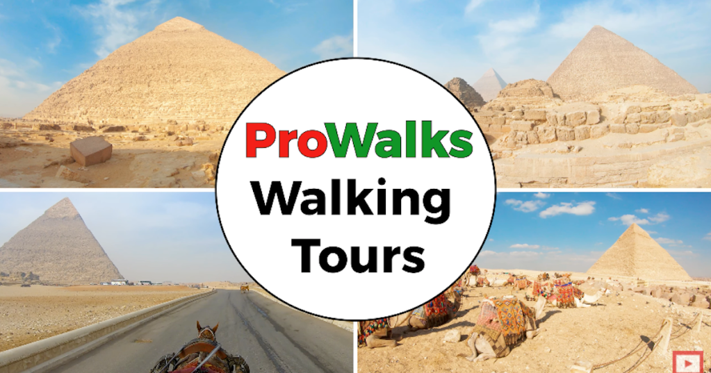 An Immersive 4K Walking Tour of the Pyramids of Giza