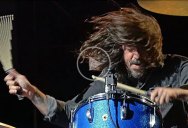 Rare Footage of David Grohl Drumming Smells Like Teen Spirit with Kurt’s Vocals