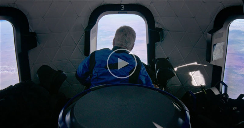 William Shatner Just Went to Space and His Reaction is Incredible