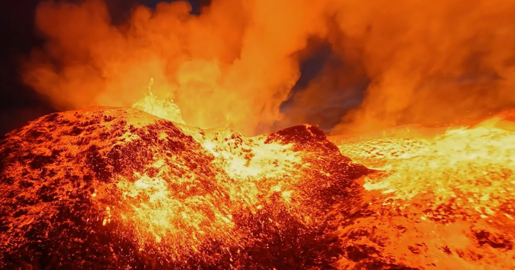 Incredible GoPro Footage Through an Active Volcano in Iceland