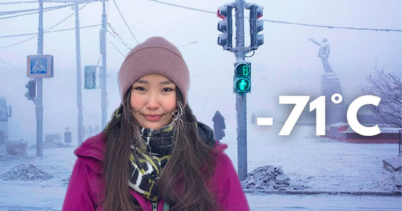 Growing Up In The Coldest Town On Earth (-71°C, -96°F) Yakutia, Siberia ...