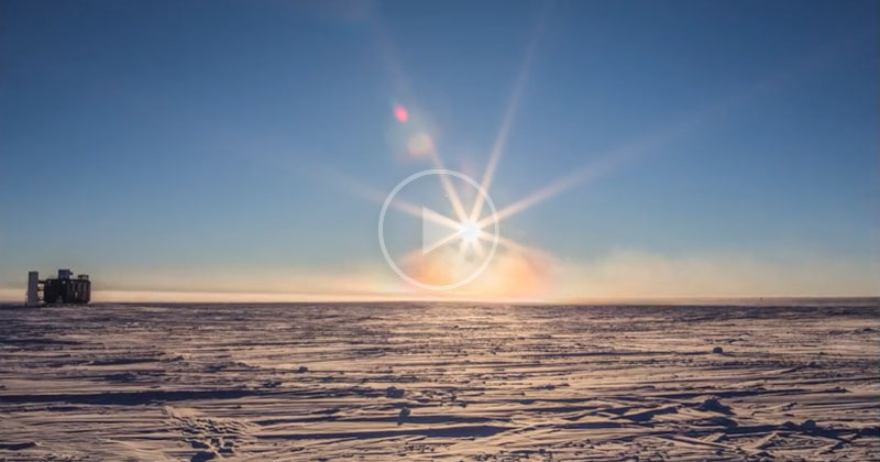 Amazing 5-Day Antarctica Timelapse Where the Sun Never Sets