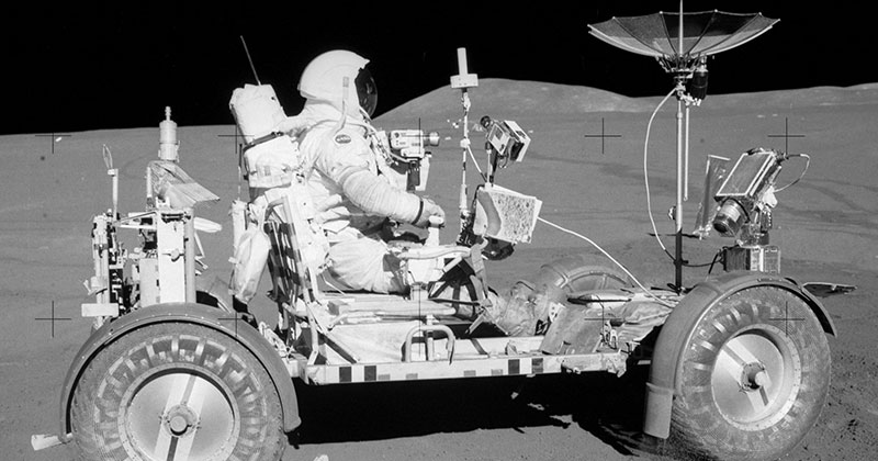 In 1971, the First Person Drove a Vehicle Somewhere Other than Earth