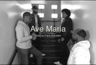 “Ave Maria” Sounds Amazing In This Acoustic Stairwell