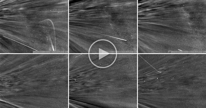 Amazing Footage from the First Spacecraft to Ever Fly Through the Sun's Atmosphere