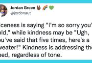 This Thread Breaks Down Why It’s Better to Be Kind Than Nice