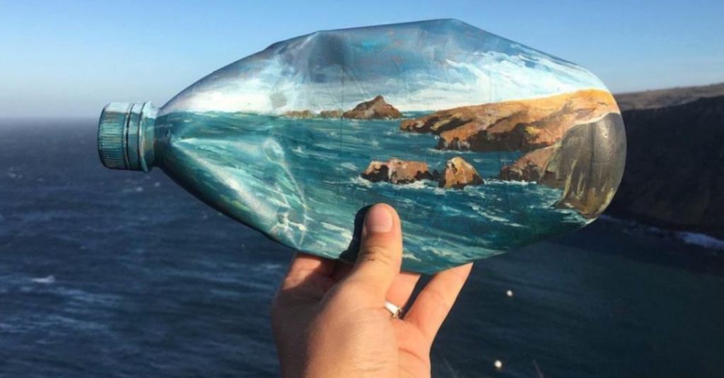 12 Cool Landscapes an Eco-Artist Made Out of Garbage