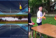 Man Creates Incredible Optical Illusions with his Phone