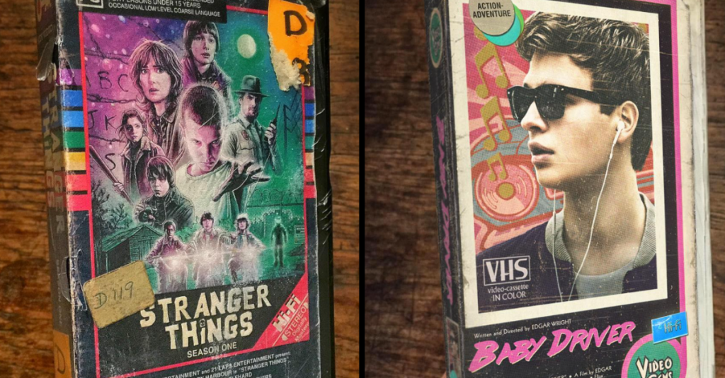 14 Cool VHS Covers for Modern Movies and TV Shows